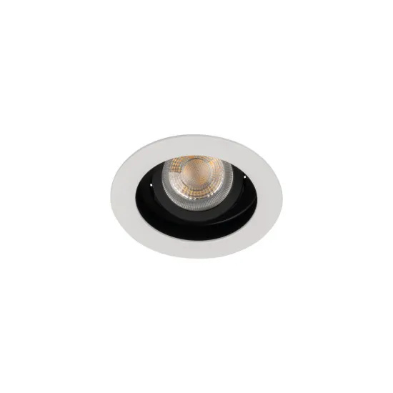 Kanlux Aret DTO fehér-fekete beépíthető dekorációs keret (KAN-38360) Gx5,3/GU10 1 izzós IP20