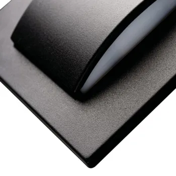 Kanlux Erinus LL fekete LED lépcsővilágító lámpa (KAN-33336) LED 1 izzós IP20