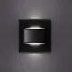 Kanlux Erinus LL fekete LED lépcsővilágító lámpa (KAN-33337) LED 1 izzós IP20