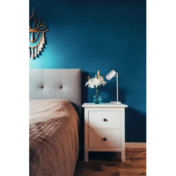 Kanlux Evalo TL fehér asztali lámpa (KAN-35785) GU10 1 izzós IP20