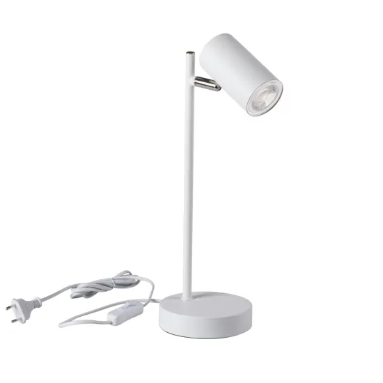 Kanlux Evalo TL fehér asztali lámpa (KAN-35785) GU10 1 izzós IP20
