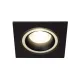 Kanlux Feline DSL fekete beépíthető dekorációs keret (KAN-37256) Gx5,3/GU10 1 izzós IP20