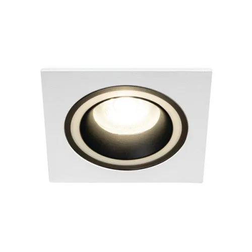 Kanlux Feline DSL fehér-fekete beépíthető dekorációs keret (KAN-37260) Gx5,3/GU10 1 izzós IP20