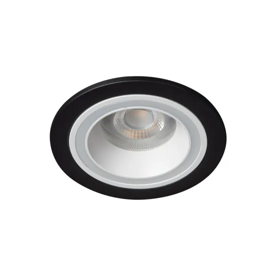 Kanlux Feline DSO fekete-fehér beépíthető dekorációs keret (KAN-37252) Gx5,3/GU10 1 izzós IP20