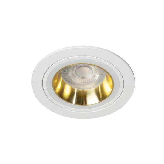 Kanlux Feline DSO fehér-arany beépíthető dekorációs keret (KAN-37254) Gx5,3/GU10 1 izzós IP20