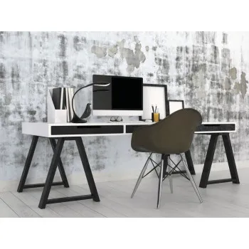 Kanlux Franco II fekete LED asztali lámpa (KAN-22343) LED 1 izzós IP20