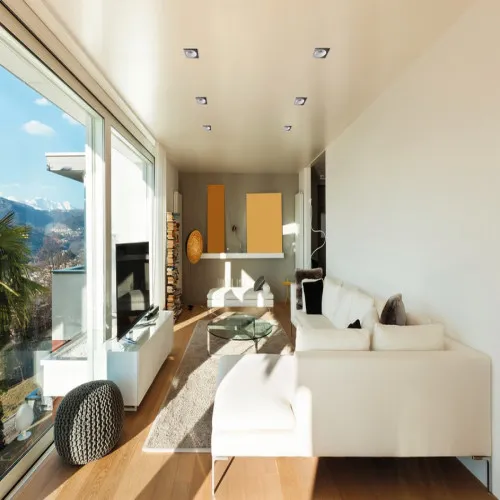 Kanlux Glozo DSL fekete-fehér beépíthető dekorációs keret (KAN-36214) Gx5,3/GU10 1 izzós IP20