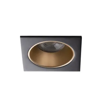 Kanlux Glozo DSL fekete-arany beépíthető dekorációs keret (KAN-36216) Gx5,3/GU10 1 izzós IP20
