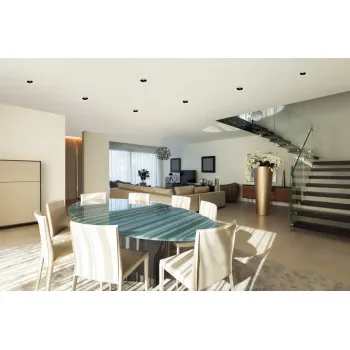 Kanlux Glozo DSO fehér-fekete beépíthető dekorációs keret (KAN-36219) Gx5,3/GU10 1 izzós IP20