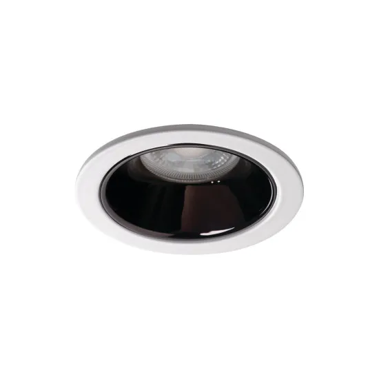 Kanlux Glozo DSO fehér-fekete beépíthető dekorációs keret (KAN-36219) Gx5,3/GU10 1 izzós IP20