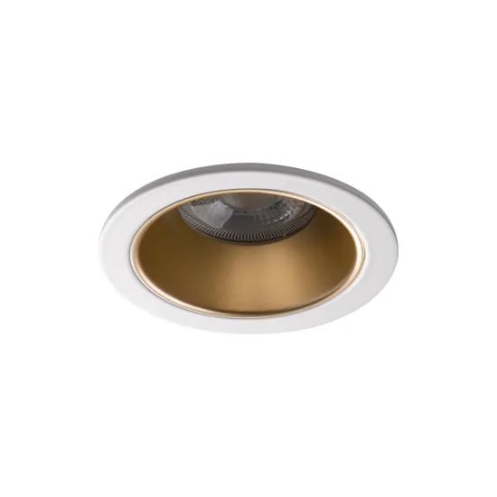Kanlux Glozo DSO fehér-arany beépíthető dekorációs keret (KAN-36220) Gx5,3/GU10 1 izzós IP20