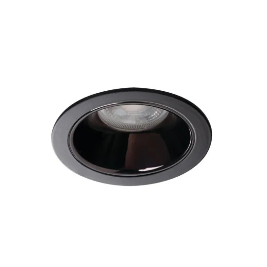 Kanlux Glozo DSO fekete beépíthető dekorációs keret (KAN-36223) Gx5,3/GU10 1 izzós IP20