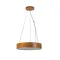 Kanlux Jasmin C arany tölgy függesztett lámpa (KAN-36500) E27 2 izzós IP20