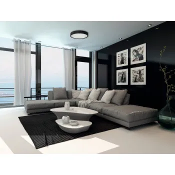 Kanlux Jasmin wenge mennyezeti lámpa (KAN-23120) E27 1 izzós IP20