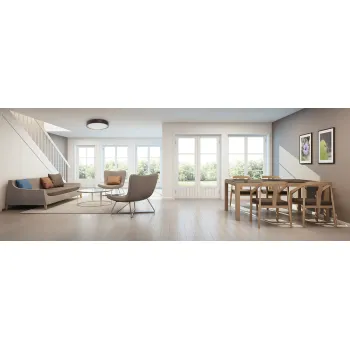 Kanlux Jasmin wenge mennyezeti lámpa (KAN-23122) E27 3 izzós IP20