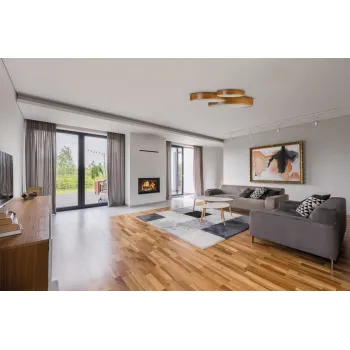 Kanlux Jasmin arany tölgy mennyezeti lámpa (KAN-36442) E27 3 izzós IP20