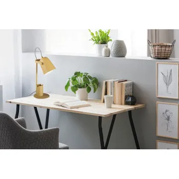 Kanlux Raibo sárga asztali lámpa (KAN-36283) E27 1 izzós IP20