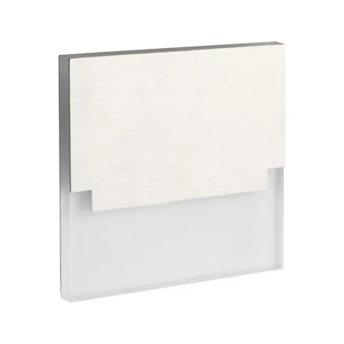 Kanlux Sabik ezüst LED lépcsővilágító lámpa (KAN-23108) LED 1 izzós IP20