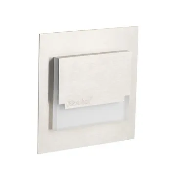 Kanlux Sabik ezüst LED lépcsővilágító lámpa (KAN-23109) LED 1 izzós IP20