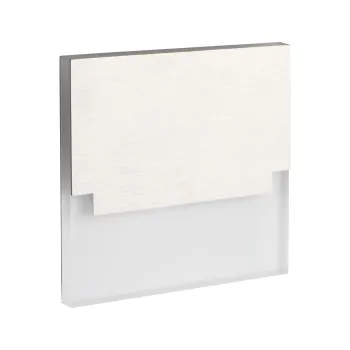 Kanlux Sabik ezüst LED lépcsővilágító lámpa (KAN-23110) LED 1 izzós IP20