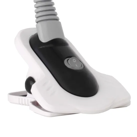 Kanlux Suzi fekete csiptetős lámpa (KAN-7151) E27 1 izzós IP20