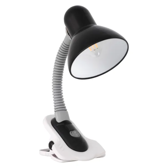 Kanlux Suzi fekete csiptetős lámpa (KAN-7151) E27 1 izzós IP20