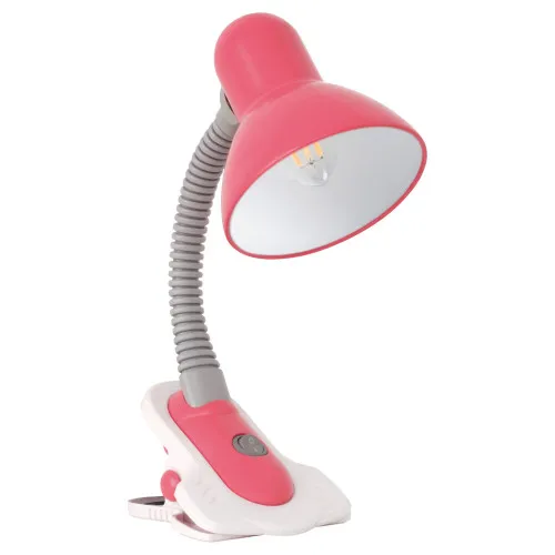 Kanlux Suzi rózsaszín csiptetős lámpa (KAN-7153) E27 1 izzós IP20