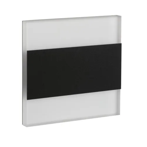 Kanlux Terra fekete LED lépcsővilágító lámpa (KAN-26849) LED 1 izzós IP20