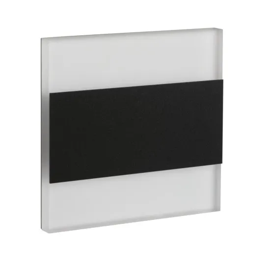 Kanlux Terra fekete LED lépcsővilágító lámpa (KAN-26849) LED 1 izzós IP20