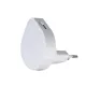 Kanlux Ulov fehér LED konnektorba dugható lámpa (KAN-37396) LED 1 izzós IP20