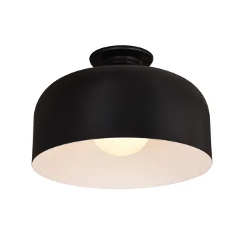 Klausen Abel PL1 fekete mennyezeti lámpa (100014) E27 1 izzós IP20