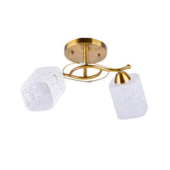 Klausen Alea 2 arany mennyezeti lámpa (LY-3109) E27 2 izzós IP20