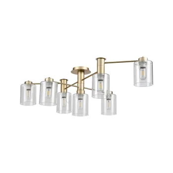 Klausen Arrow PL7 arany mennyezeti lámpa (KL100034) E27 7 izzós IP20