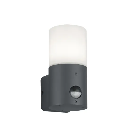 Klausen Ascot 1/S antracit kültéri falikar (KL131001) E27 1 izzós IP44