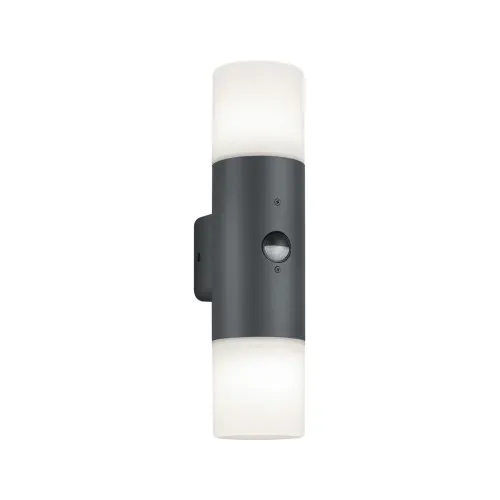 Klausen Ascot 2/S antracit kültéri falikar (KL132001) E27 2 izzós IP44