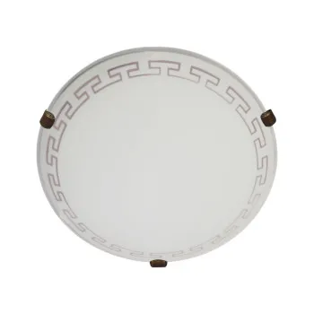 Klausen Athena D300 fehér-barna mennyezeti lámpa (KL4296) E27 1 izzós IP20