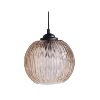 Klausen Azurro SP1 fekete-krém függesztett lámpa (KL111082) E27 1 izzós IP20