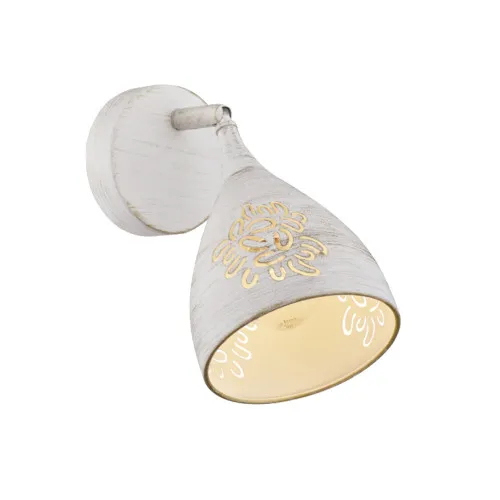 Klausen Bell 1 fehér-arany falikar (LY-1033) E14 1 izzós IP20