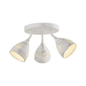 Klausen Bell 3 fehér-arany mennyezeti lámpa (LY-1035) E14 3 izzós IP20