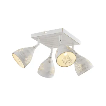 Klausen Bell 4 fehér-arany mennyezeti lámpa (LY-1036) E14 4 izzós IP20