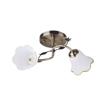 Klausen Bellis 2 antik bronz mennyezeti lámpa (LY-3087) E27 2 izzós IP20