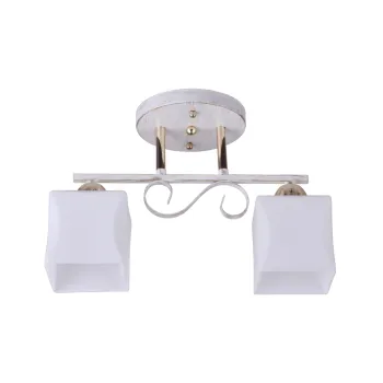 Klausen Bold 2 fehér-arany mennyezeti lámpa (LY-3107) E27 2 izzós IP20