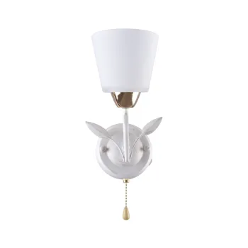 Klausen Brush AP1 fehér-arany falikar (LY-3142) E27 1 izzós IP20