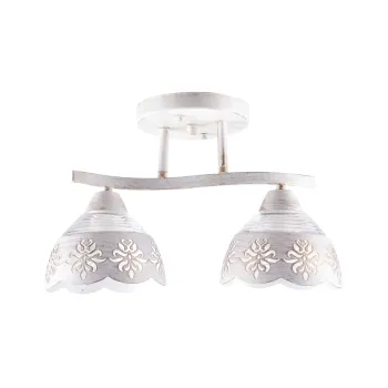 Klausen Buquet 2 fehér-arany mennyezeti lámpa (LY-3210) E27 2 izzós IP20