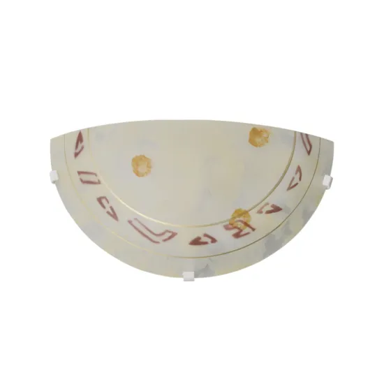 Klausen Carus 1/2 fehér fali lámpa (LY-6026) E27 1 izzós IP20