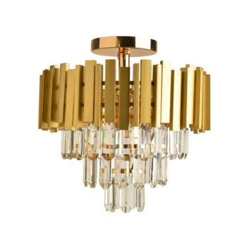 Klausen Charmant PL5 arany mennyezeti lámpa (KL100050) E14 5 izzós IP20