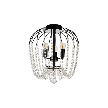 Klausen Chic PL3 fekete mennyezeti lámpa (KL100078) E14 3 izzós IP20