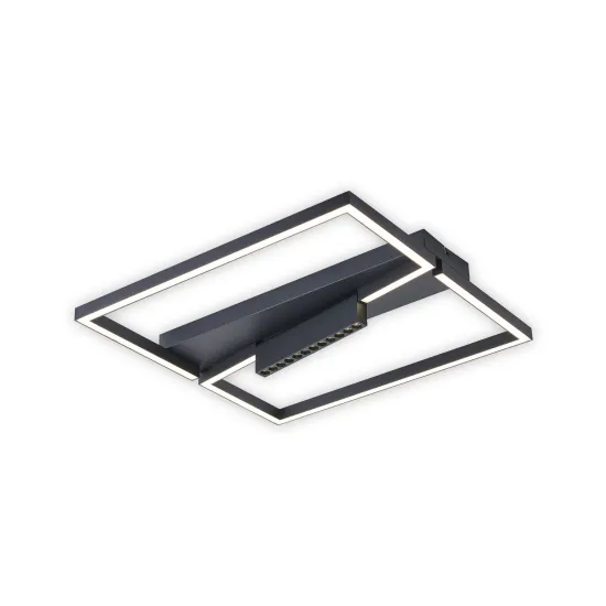 Klausen Core S fekete LED mennyezeti lámpa (KL151093) LED 1 izzós IP20
