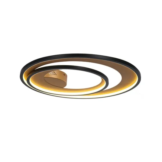 Klausen Cryptic PL2 arany-fekete LED mennyezeti lámpa (140015) LED 1 izzós IP20