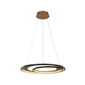 Klausen Cryptic SP2 arany-fekete LED függesztett lámpa (142024) LED 1 izzós IP20